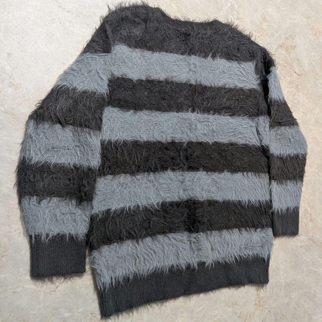 名作☆廃盤品ナンバーナイン フェザーファーヤーンシャギーニット