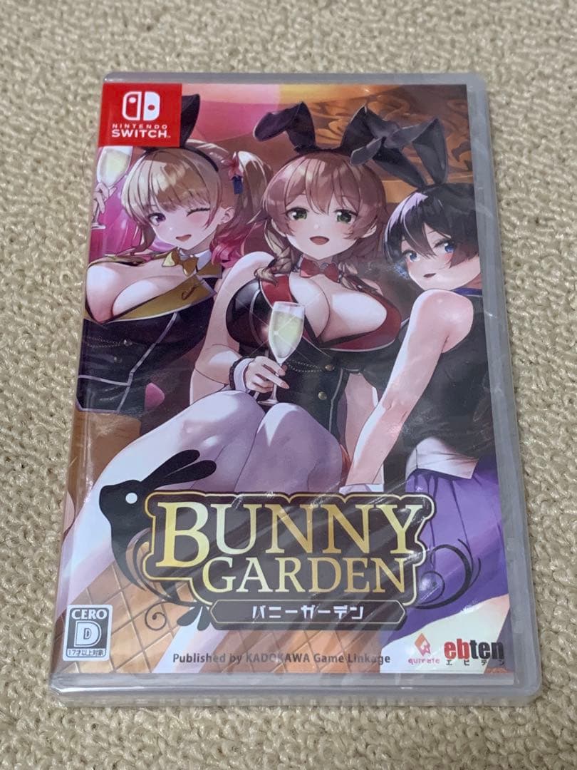 新品未開封 バニーガーデン BUNNY GARDEN switch バニーガーデン』Switchパッケージ版が12/19発売。新規ASMR収録の