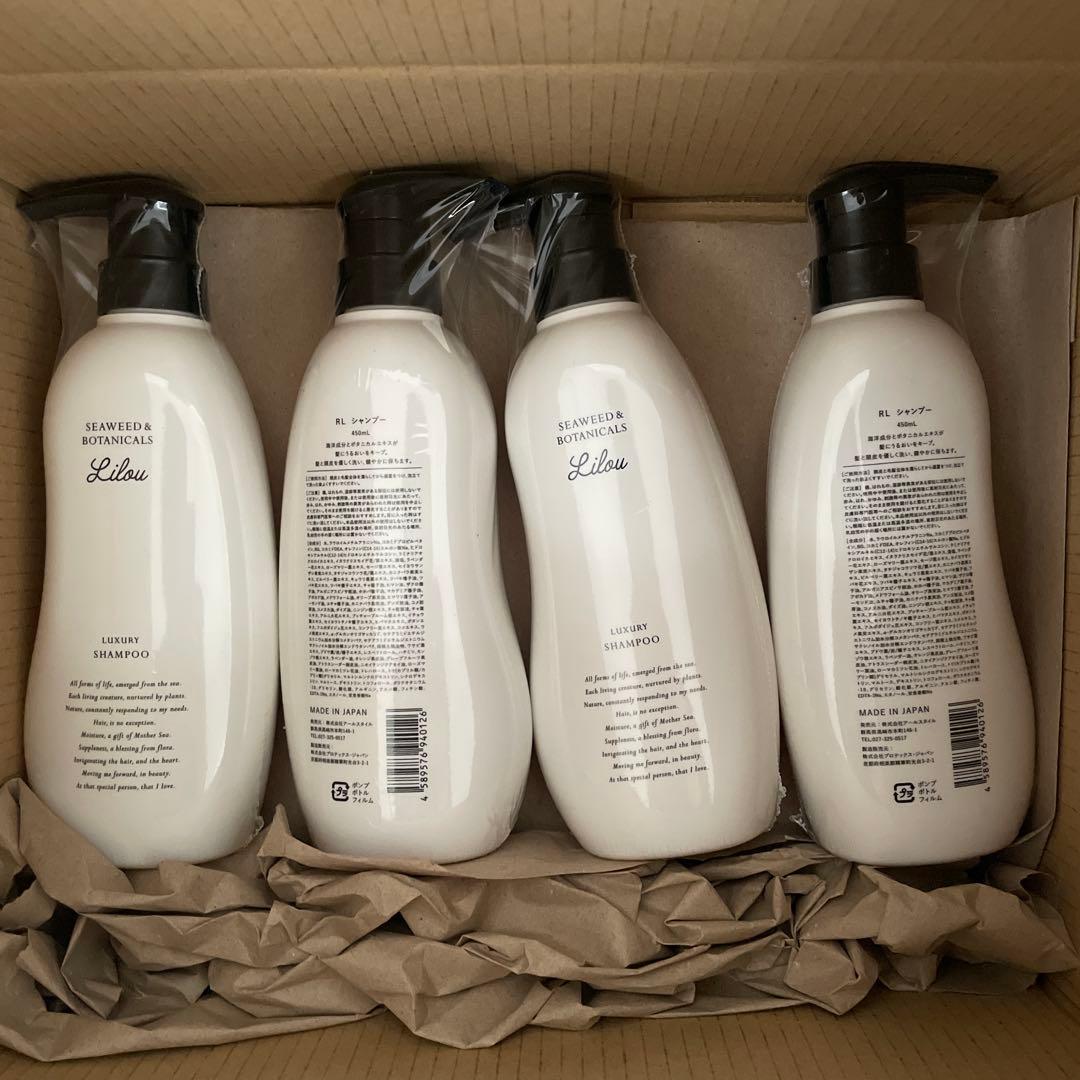 zk8632 【新品未開封】リル ラグジュアリーシャンプー x4 Amazon | Lilou（リル）ラグジュアリー シャンプー アミノ酸シャンプー