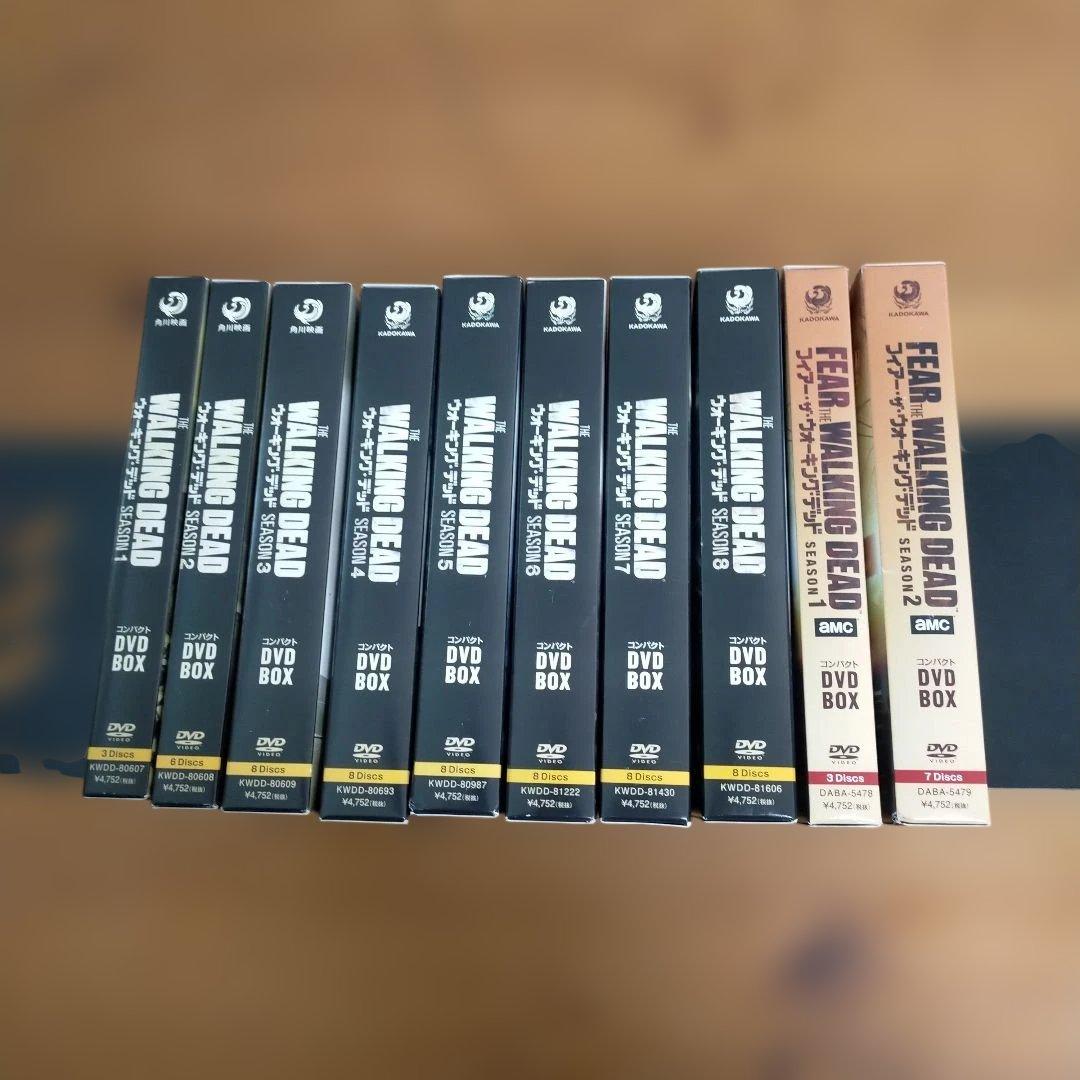ウォーキングデッド　DVDまとめ ウォーキングデッド DVD 全巻 シーズン1-11 全88巻 完結セット - メルカリ