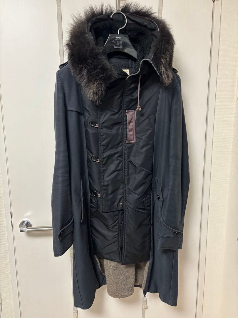 11/24まで値下ミハラヤスヒロ モディファイドシリーズ コート N-3B 楽天市場】N-3B（素材（生地・毛糸）フェイクファー）の通販