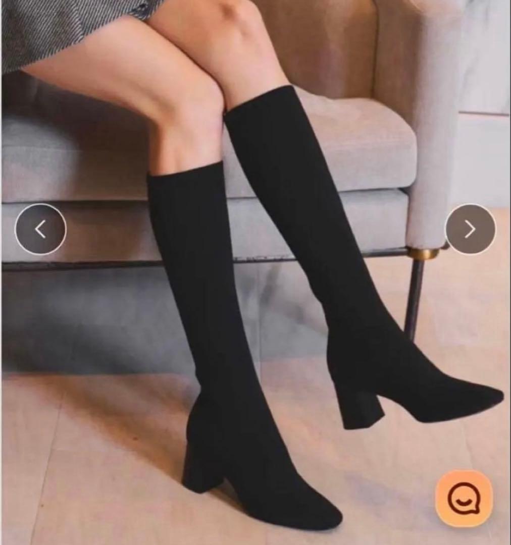 メリクリセール価格中！【ブラック Mサイズ】鈴木亜美さん ニット