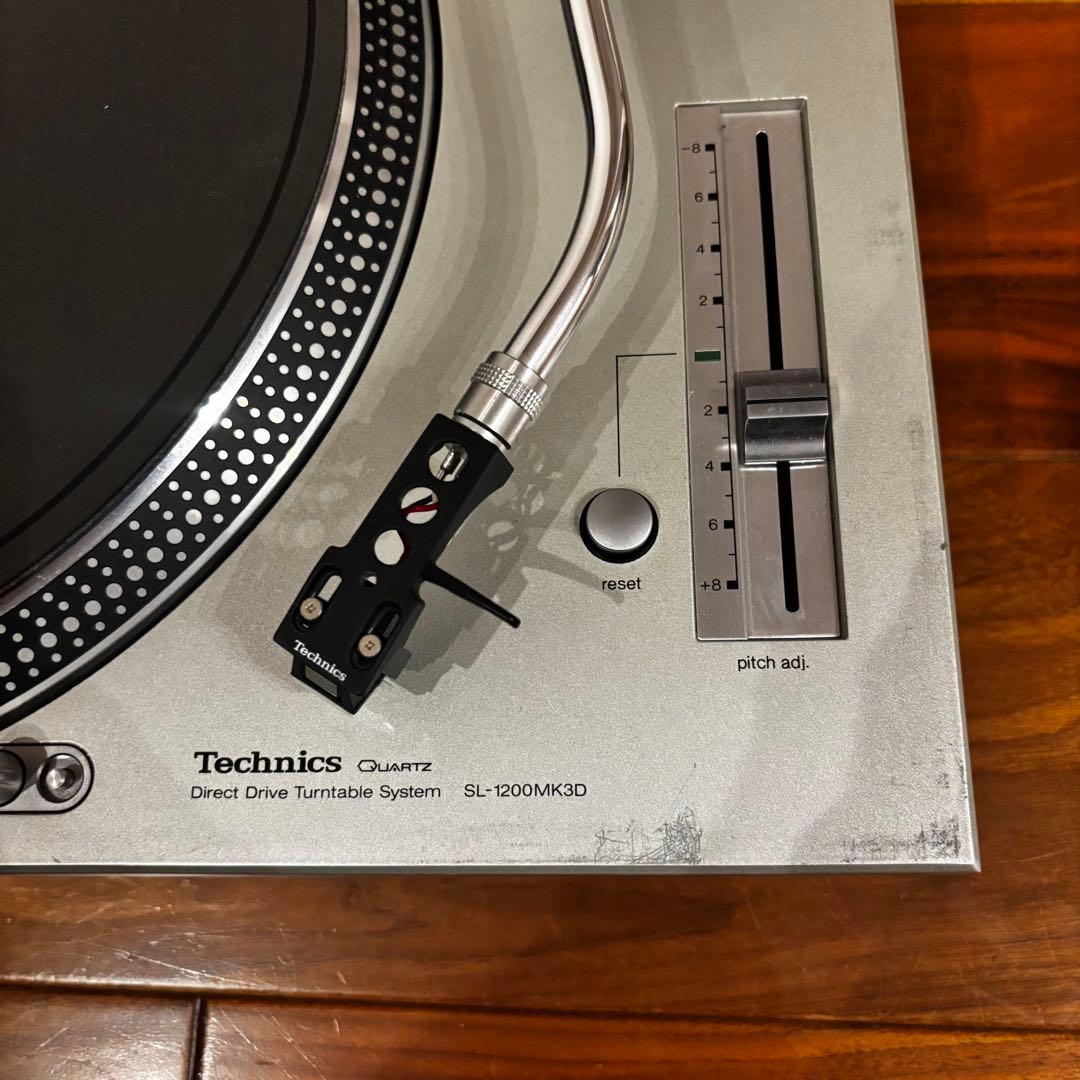 Technics sl1200mk3d + Shure SC35C（針付き）