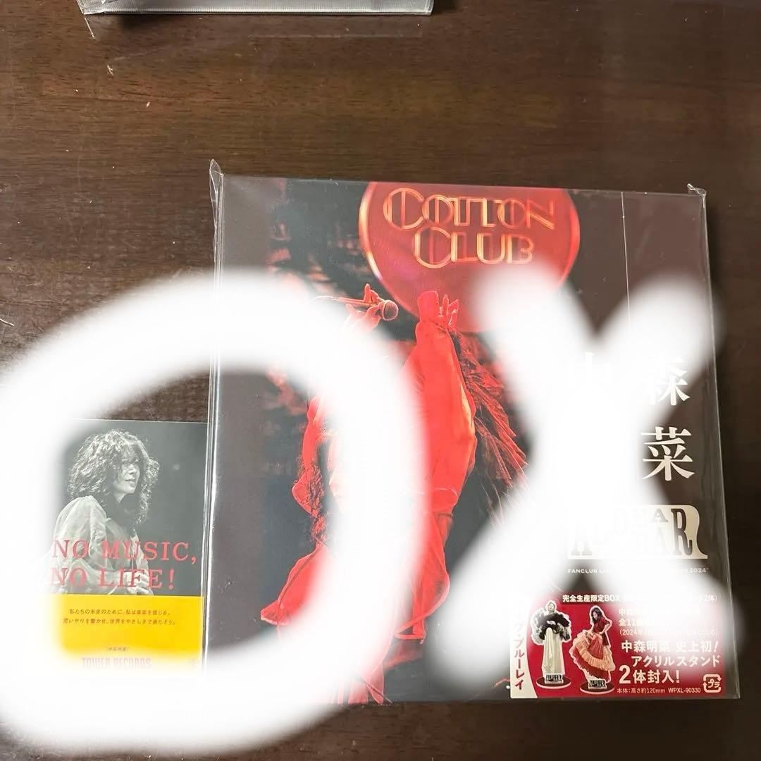 中森明菜 ALDEAR BAR COTTON CLUB アクスタ、タワレコ特典 中森明菜、還暦バースデー公演＜ALDEA Bar at Tokyo 2025＞映像化決定