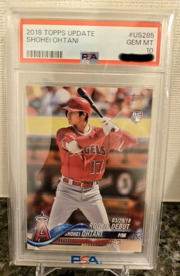 PSA10】大谷翔平 2018 RC Topps Update US285 - メルカリ