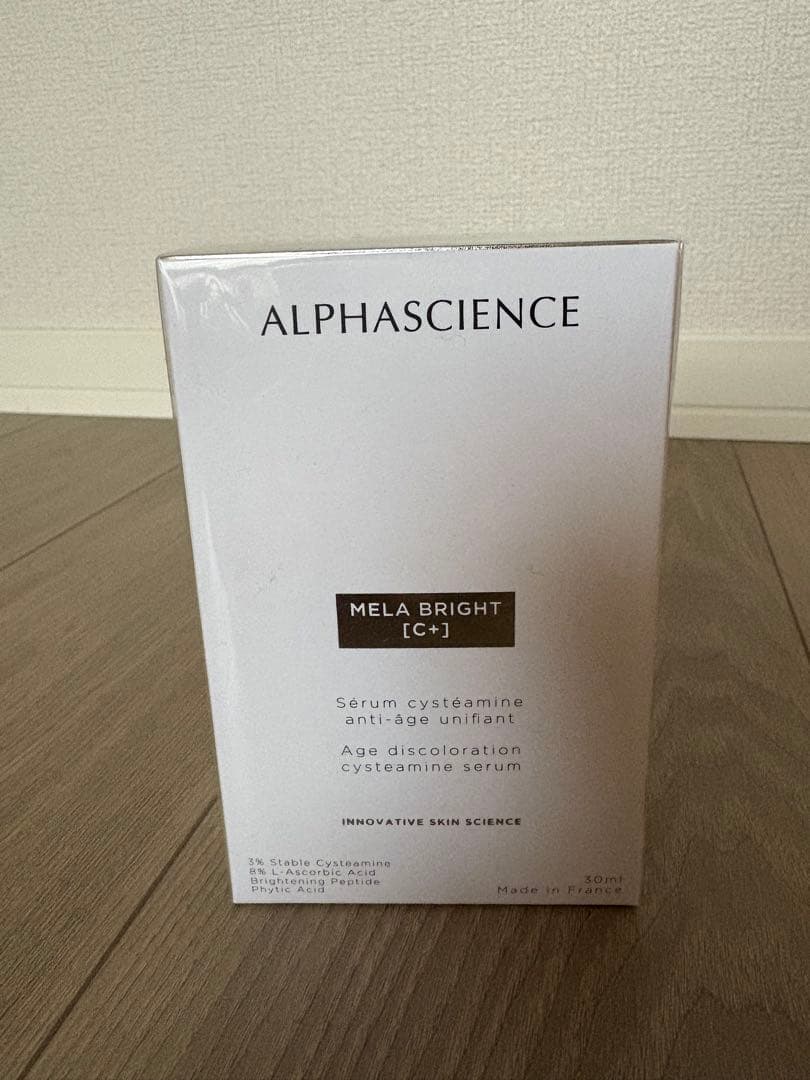 美容液 ALPHASCIENCE MELA BRIGHT [C+] 30ml Mela Bright Serum | Cysteamine Serum | ALPHASCIENCE