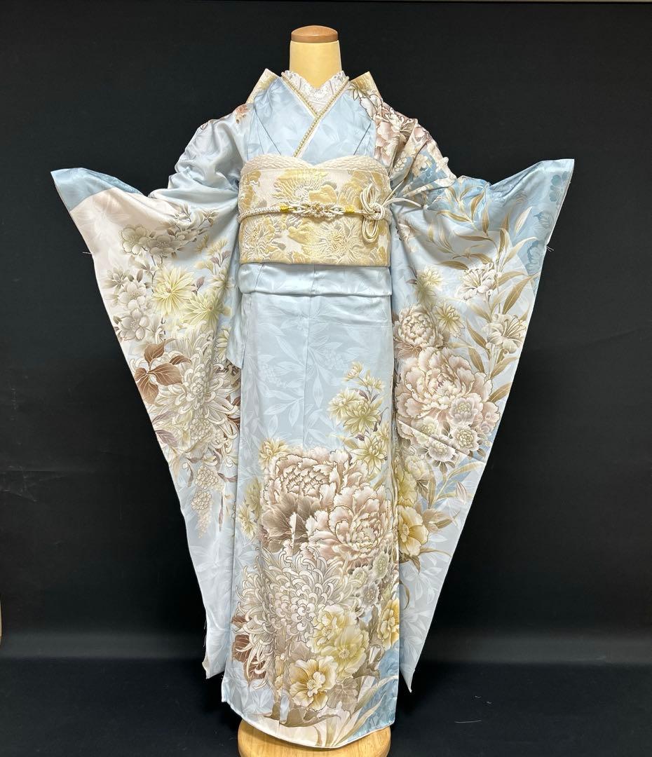 振袖未仕立て2枚 振袖 未仕立て お誂え 新品 成人式 : 京都着物レンタル夢館 Yahoo!店