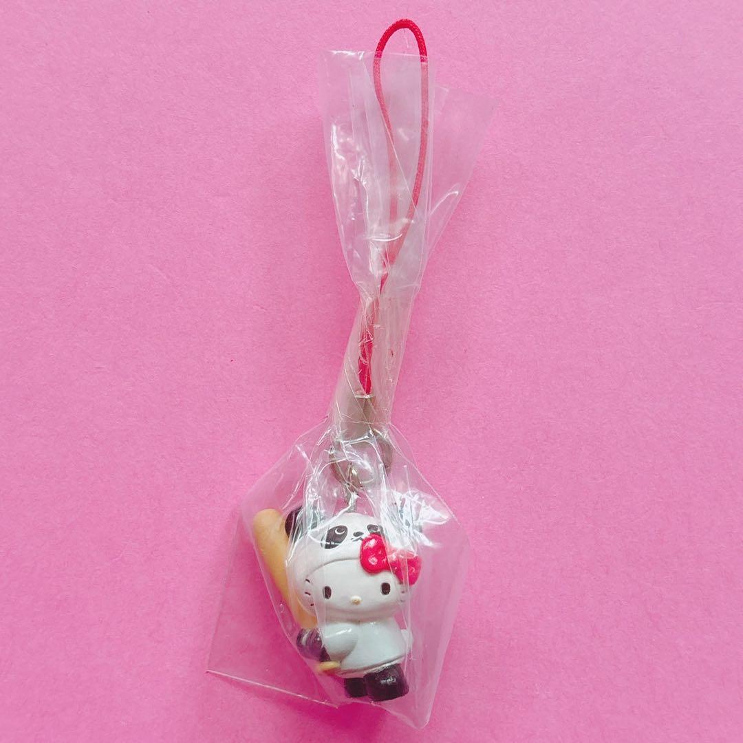 ♡キティ 根付け ストラップ ボールペン ユニバーサル USJ いちご