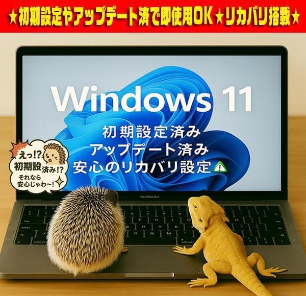 ☀超極上★最新Win11★特盛1000GB★メモリ増★安心リカバリ★オフィス★