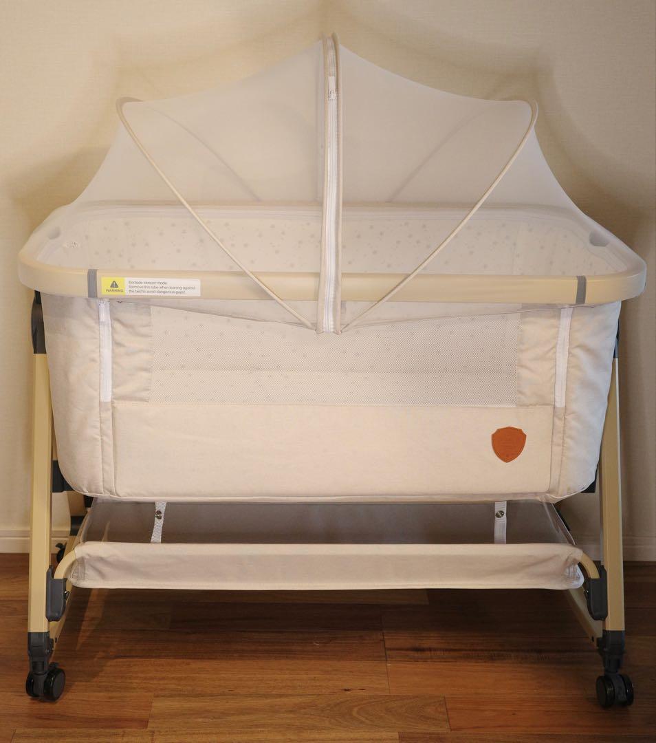 HZDMJベビーベッド キャスター付き 蚊帳付き 楽天市場】hzdmj ベビーベッド キャスター 添い寝 赤ちゃん 長く使える