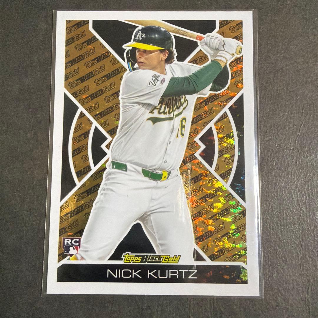 ニック・カーツ topps mlb update 2025 ブラックゴ - メルカリ