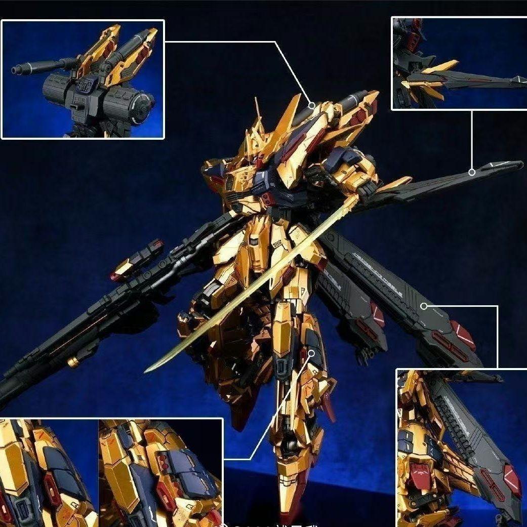 新品現品 黄金武士 MG1/100 相当 （フルアーマー百式改タイプ） - メルカリ