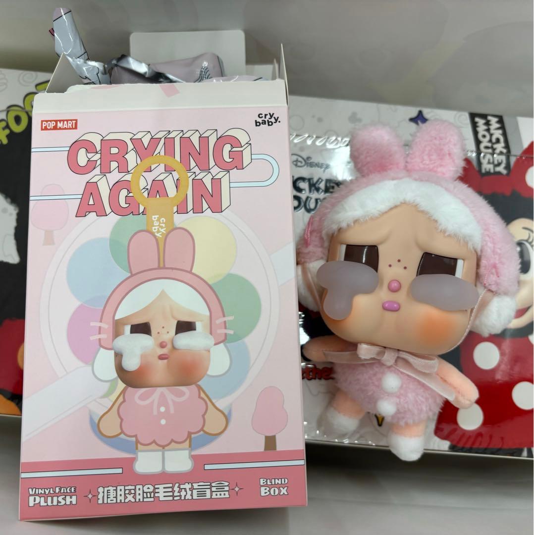 国内正規品 POPMART クライベイビー うさぎ ピンク CRYBABY - メルカリ