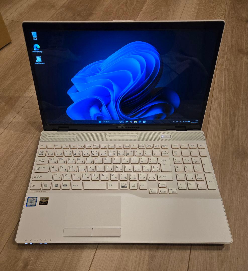 極美品】富士通 LIFEBOOK AH53/D1 Core i7/ブルーレイ有 - メルカリ