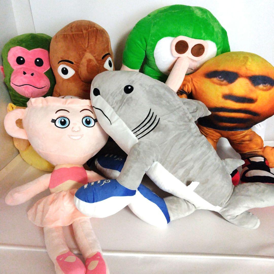 イタリアンブレインロット 特大超BIGぬいぐるみ 6種セット まとめ売り
