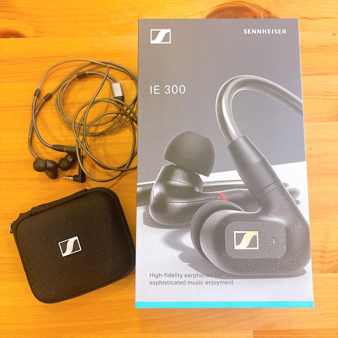 Sennheiser IE 300 有線イヤホン Amazon.com: Sennheiser Consumer Audio IE 300 in-Ear Audiophile