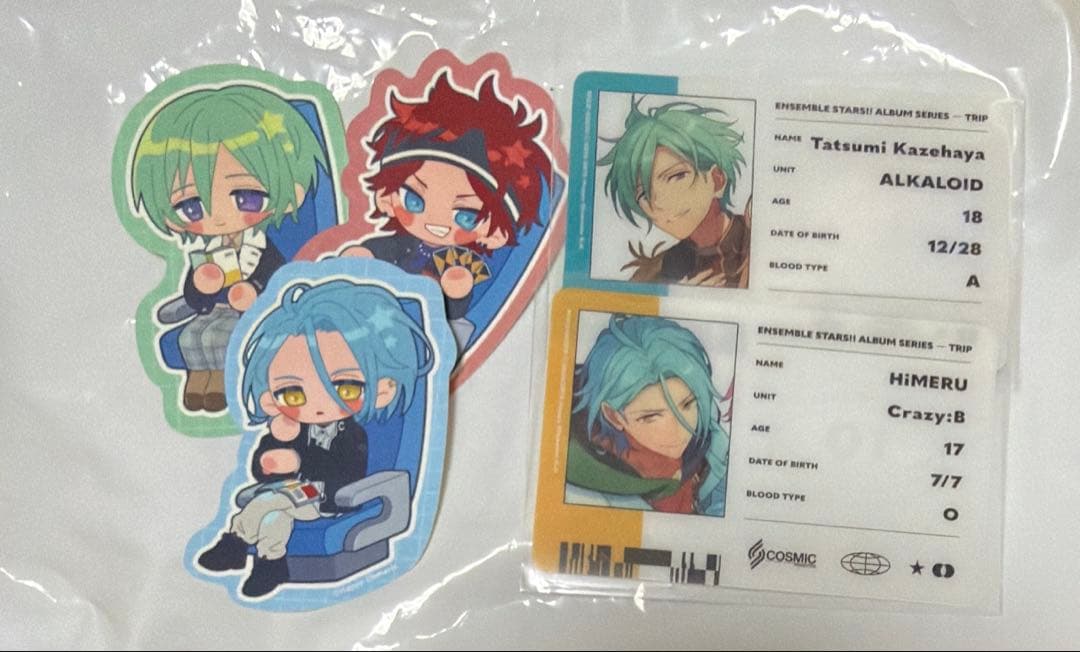HiMERU アルバム TRIP スクエア缶バッジ ID風カード あんスタ - メルカリ
