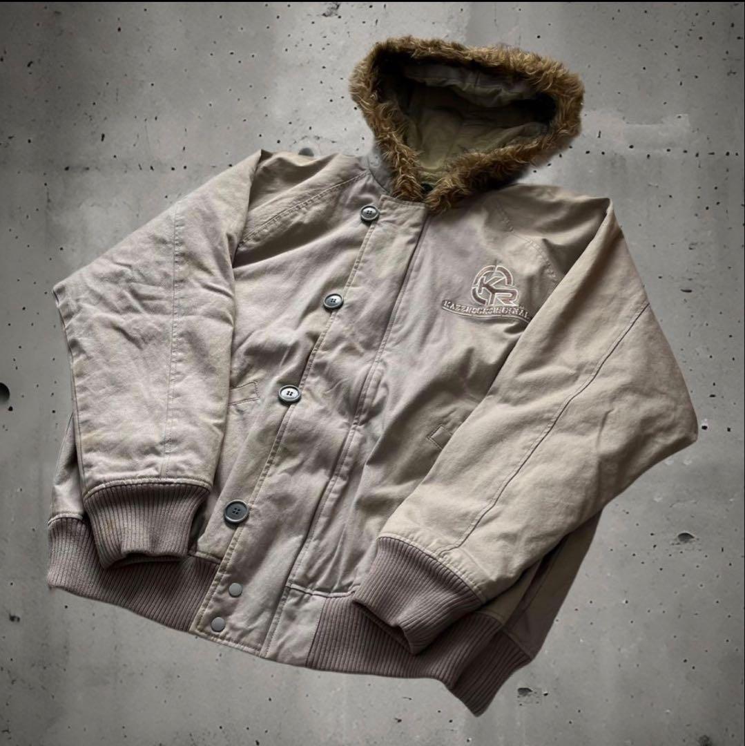 短丈archive furjacket n2b型 ma-1 y2k grunge - メルカリ