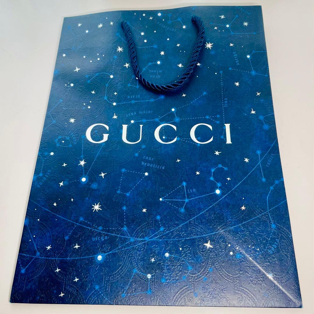 グッチ GUCCI ショッパー クリスマス限定 美品 ハイブランド 紙袋