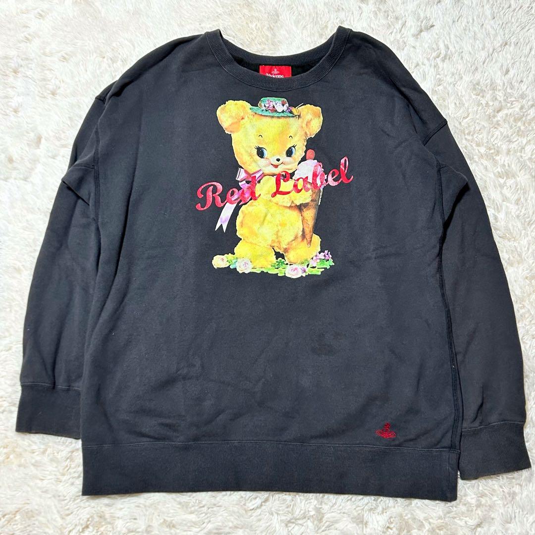 ヴィヴィアンウエストウッド クリーピーベア 長袖 黒 ロング