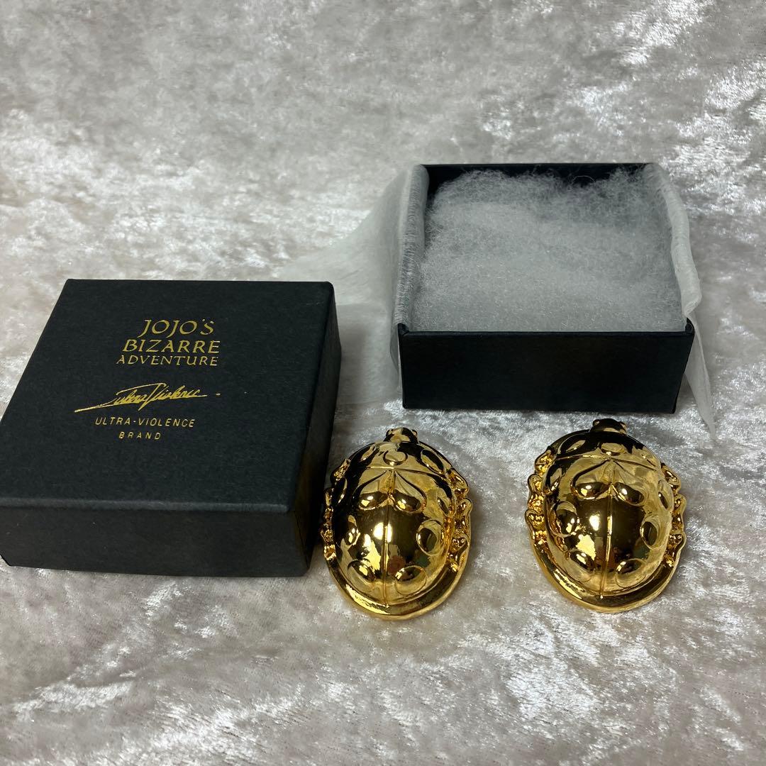 ジョジョ てんとう虫型ブローチ ジョルノ・ジョバァーナ 2個セット