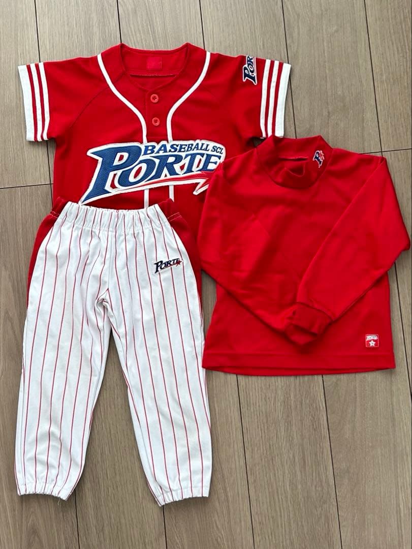 ポルテ ユニフォーム 115cm 上下セット - メルカリ