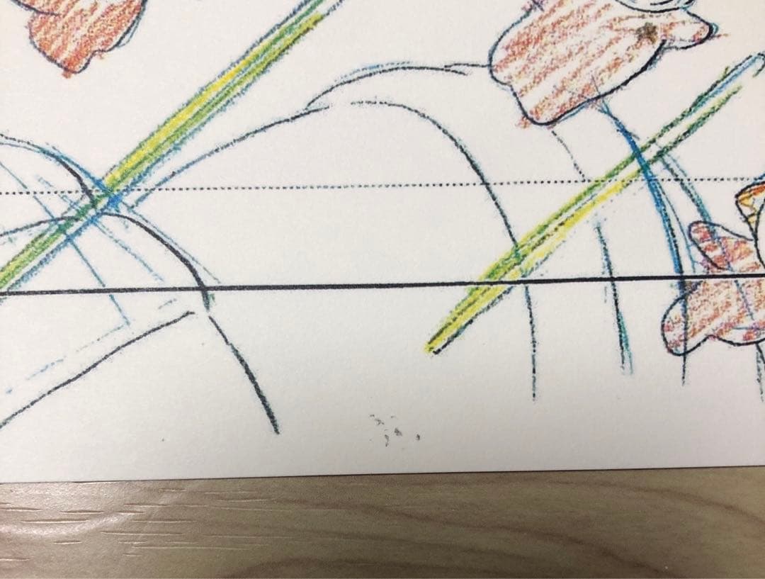 スタジオジブリ・レイアウト展 実寸レプリカ 原画【崖の上のポニョ