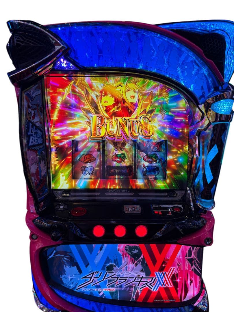 【送料込】ダーリンインザフランキス データカウンター対応ユニット付 パチスロ実機 データカウンター接続ユニット付 LダーリンインザフランキスSA 中古