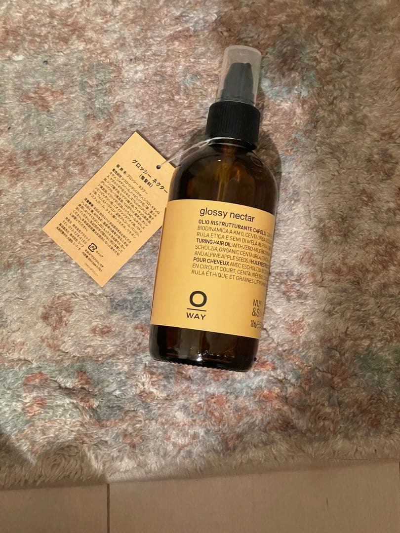 O WAY glossy/nectar ヘアオイル 160ml×2 - メルカリ