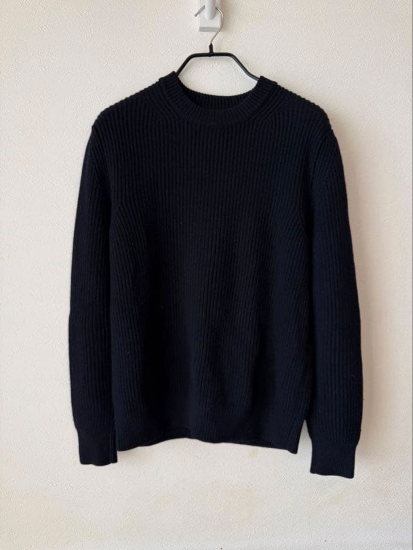 オーラリー AURALEE 17aw リブニット サイズ4 ブラック - メルカリ