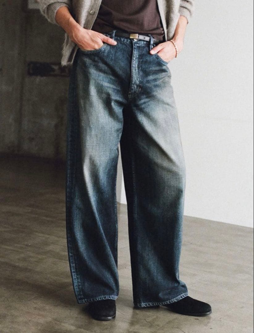 LIDNM Heritage Slub Denim Pants