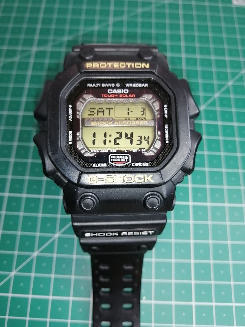 カシオ G-shock GXW-56 洗浄済 美品GXW-56-1BJF