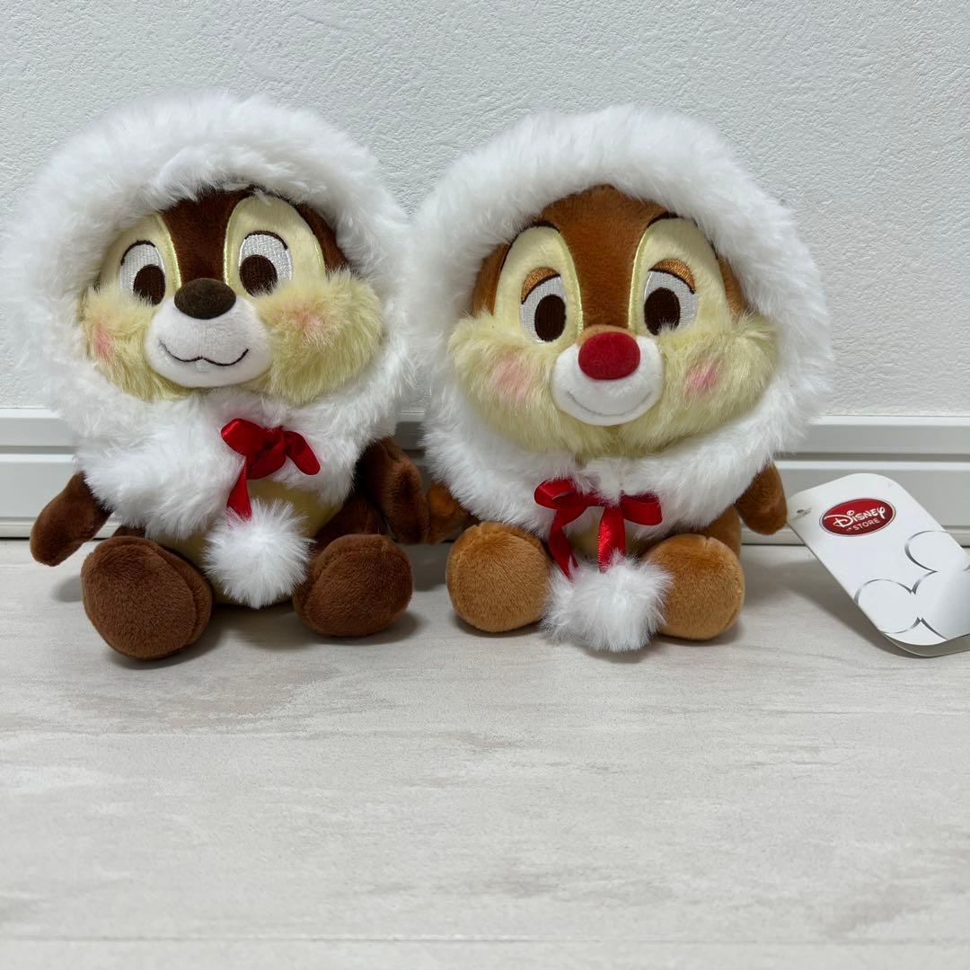 チップとデール クリスマス ぬいぐるみ ディズニーストア限定 - メルカリ