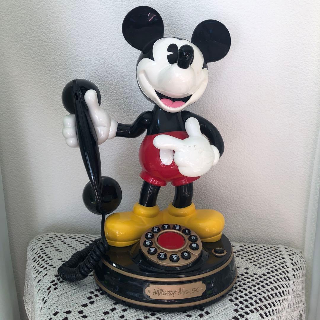 ミッキーマウス電話機　アンティーク DISNEY ミッキーマウス電話機② - ヴィンテージ雑貨の通販【OttO