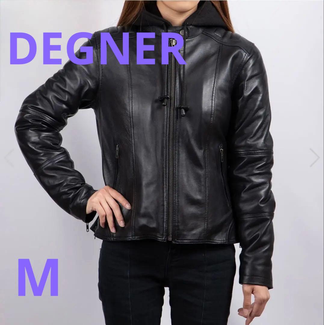 DEGNER デグナーシングルライダースジャケットフーディジャケット　2way バイク 【特集】2024AW特集 デグナーオンライン DEGNER 2026
