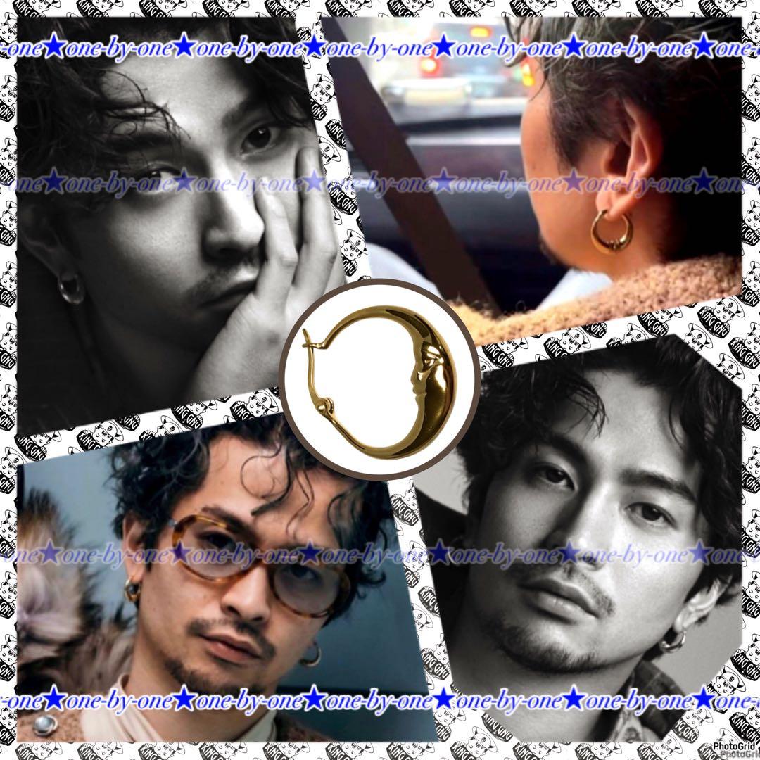 King Gnu 常田大希 着用 ピアス 両耳 ムーンピアス moon STA1 - メルカリ