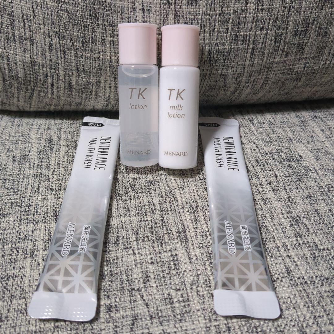 メナード TK ローション・ミルクローション トライアルセット - メルカリ