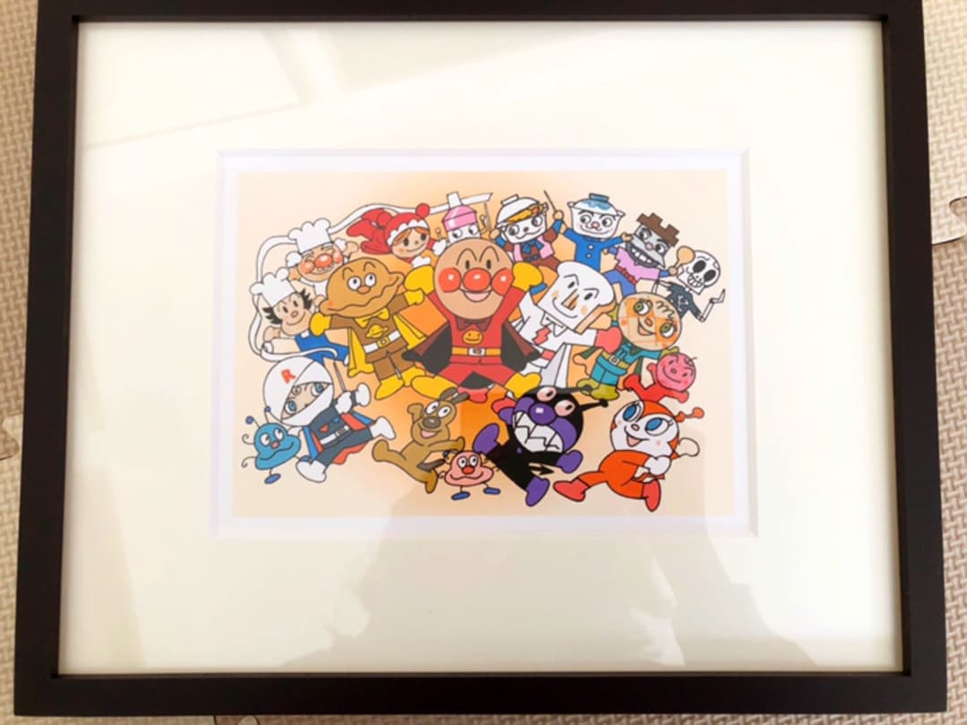 絵画 ジグリー 版画 アンパンマン やなせたかし - メルカリ
