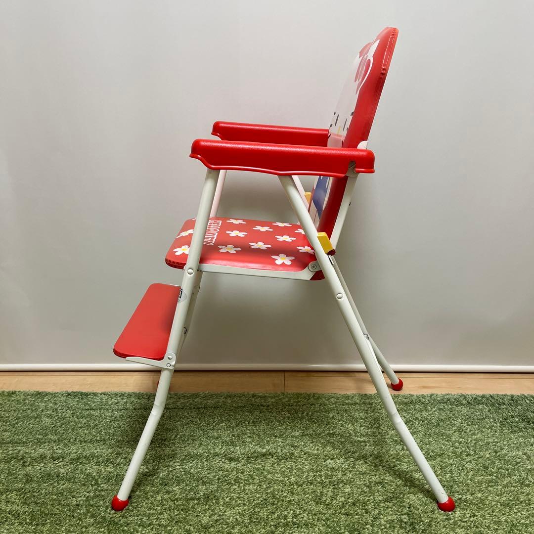 ハローキティ 2002年 レトロ キッズチェア ハイチェア 日本製 - メルカリ