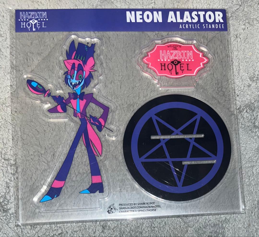 ハズビンホテル アラスター パイロット版アクリルスタンド ネオン