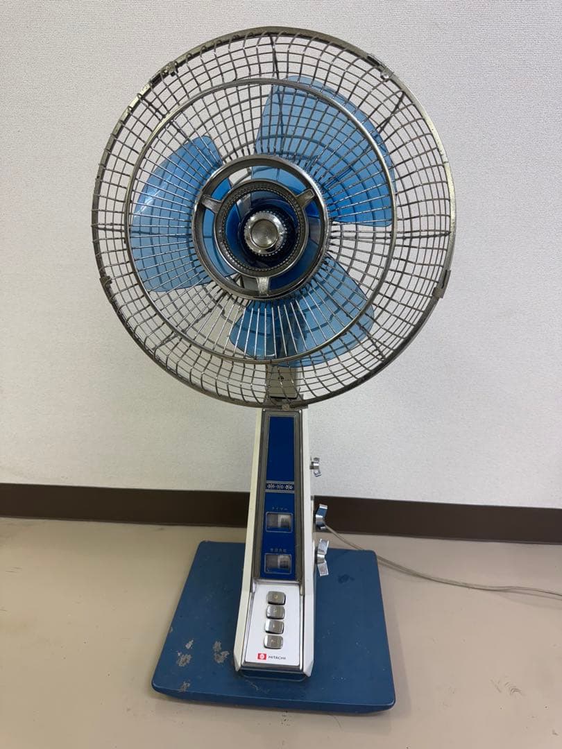 昭和レトロ扇風機　日立扇風機 H-625 A.C.30CM DESK FAN