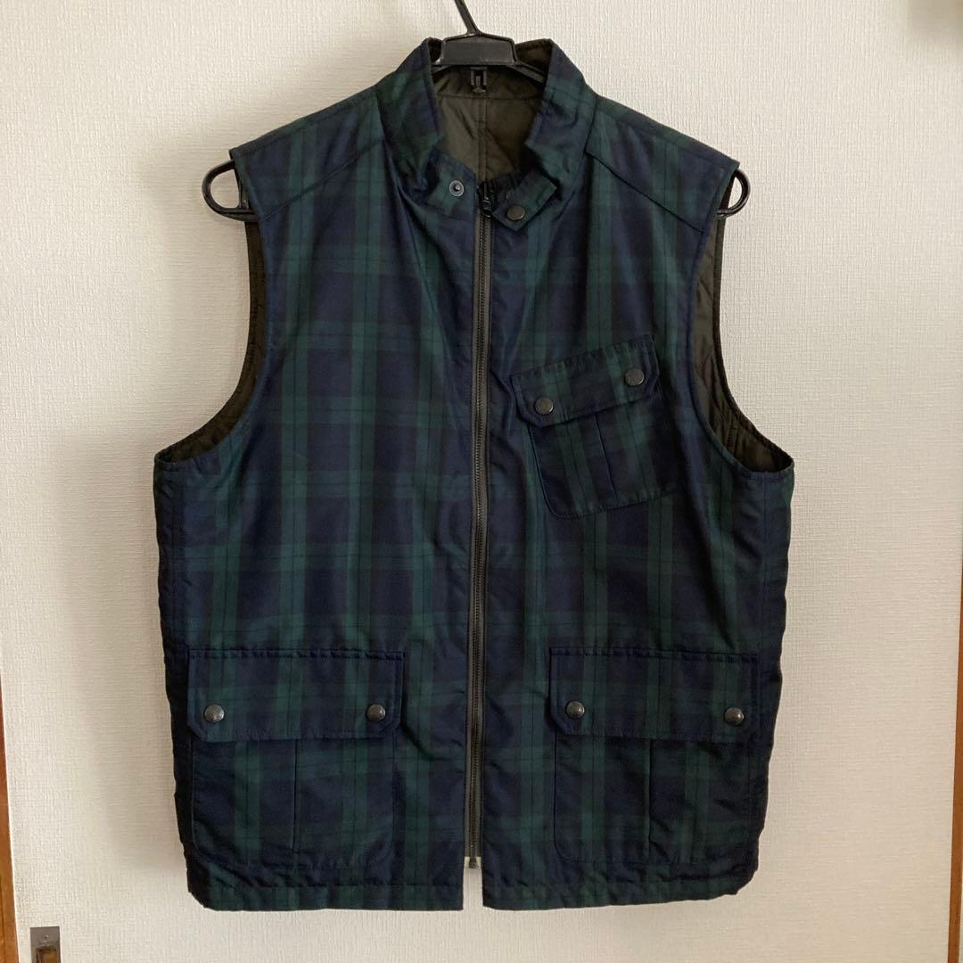 THE SCOTCH HOUSE 】リバーシブル中綿ベスト メンズL - メルカリ