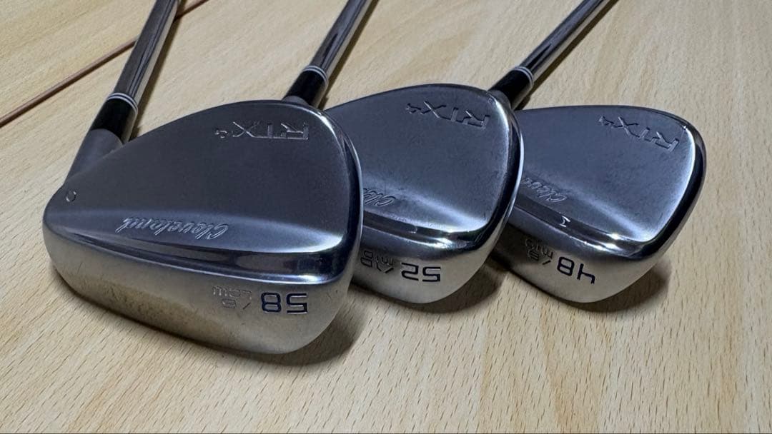 クリーブランドRTX4 48/52/58 DG 3本セット クリーブランドRTX4 48 / 52 / 58 3本セット