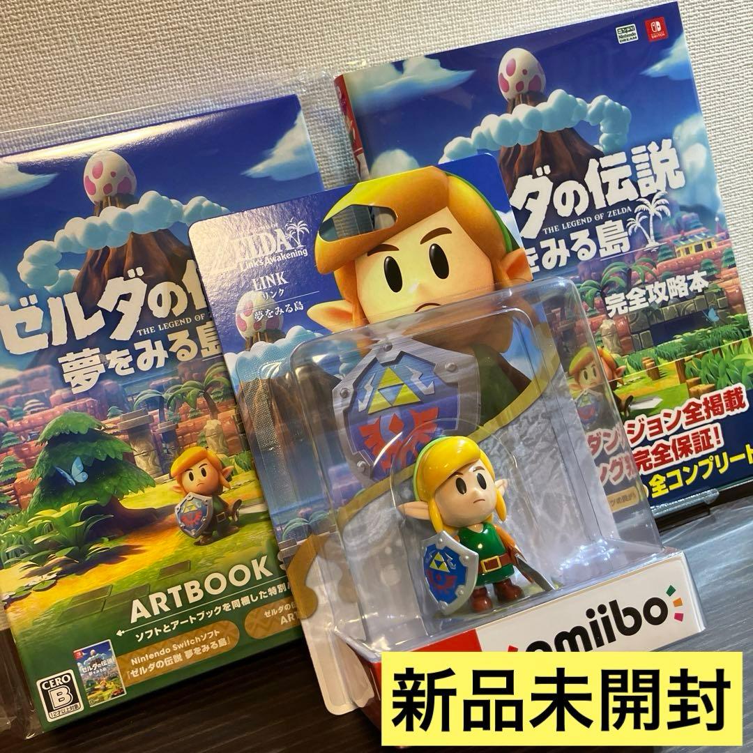 ゼルダの伝説 夢をみる島 アートブックセット&アミーボ&攻略本 Amazon.co.jp: ゼルダの伝説 夢をみる島 ARTBOOK SET -Switch : ゲーム