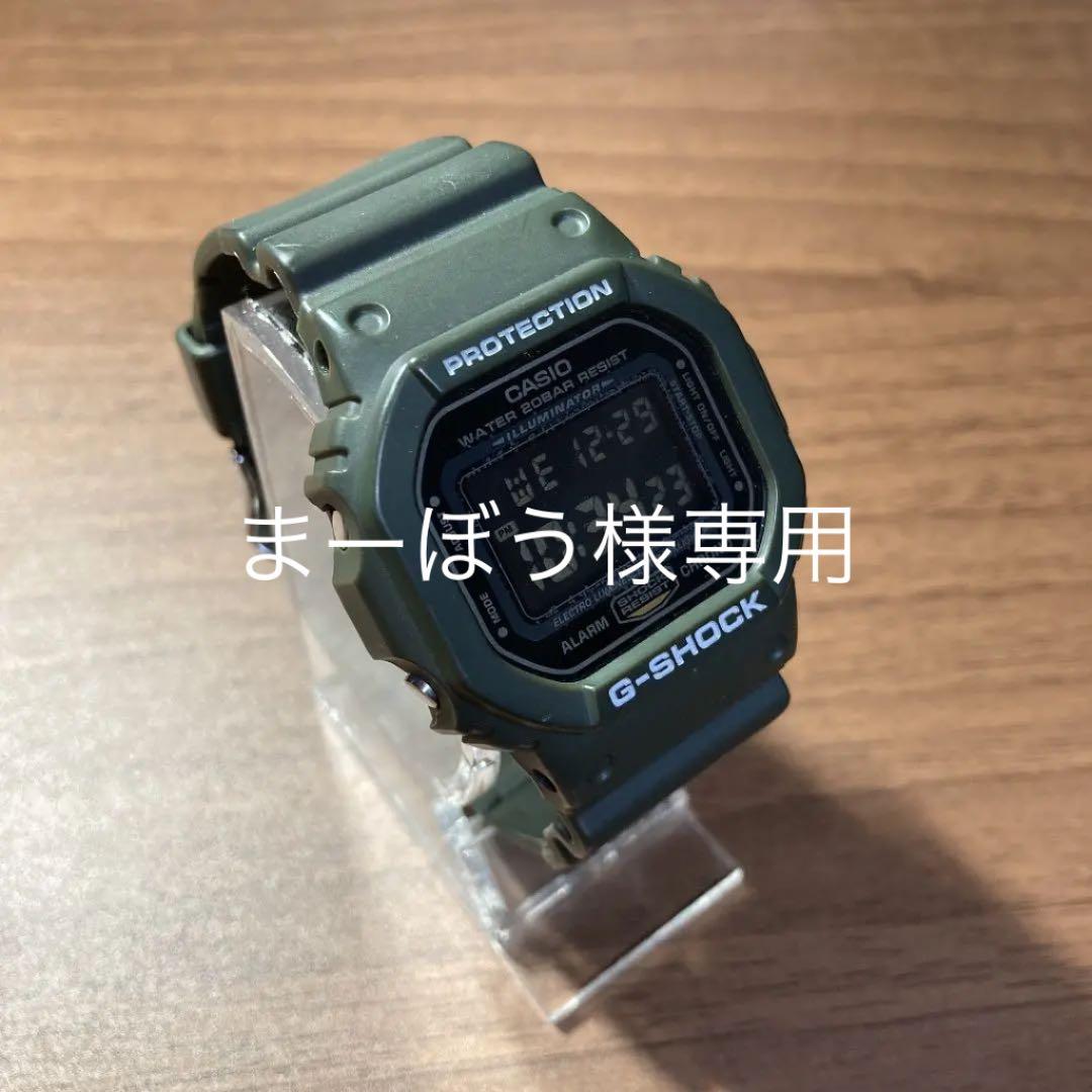CASIO G-SHOCK キムタク HERO DW-5600FS モスグリーン - メルカリ