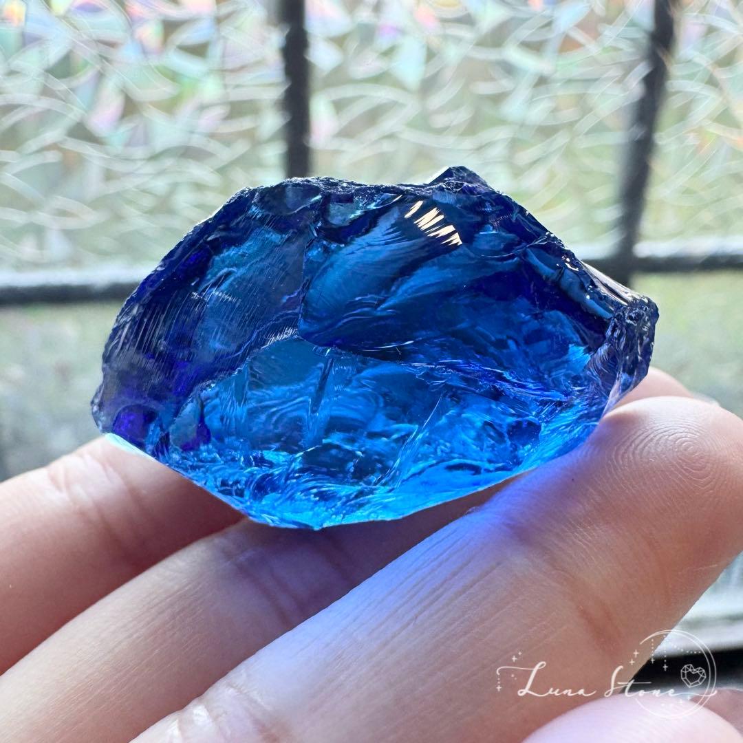 シエラネバダ産 アンダラクリスタル】ディープブルー 神聖な癒しと活性