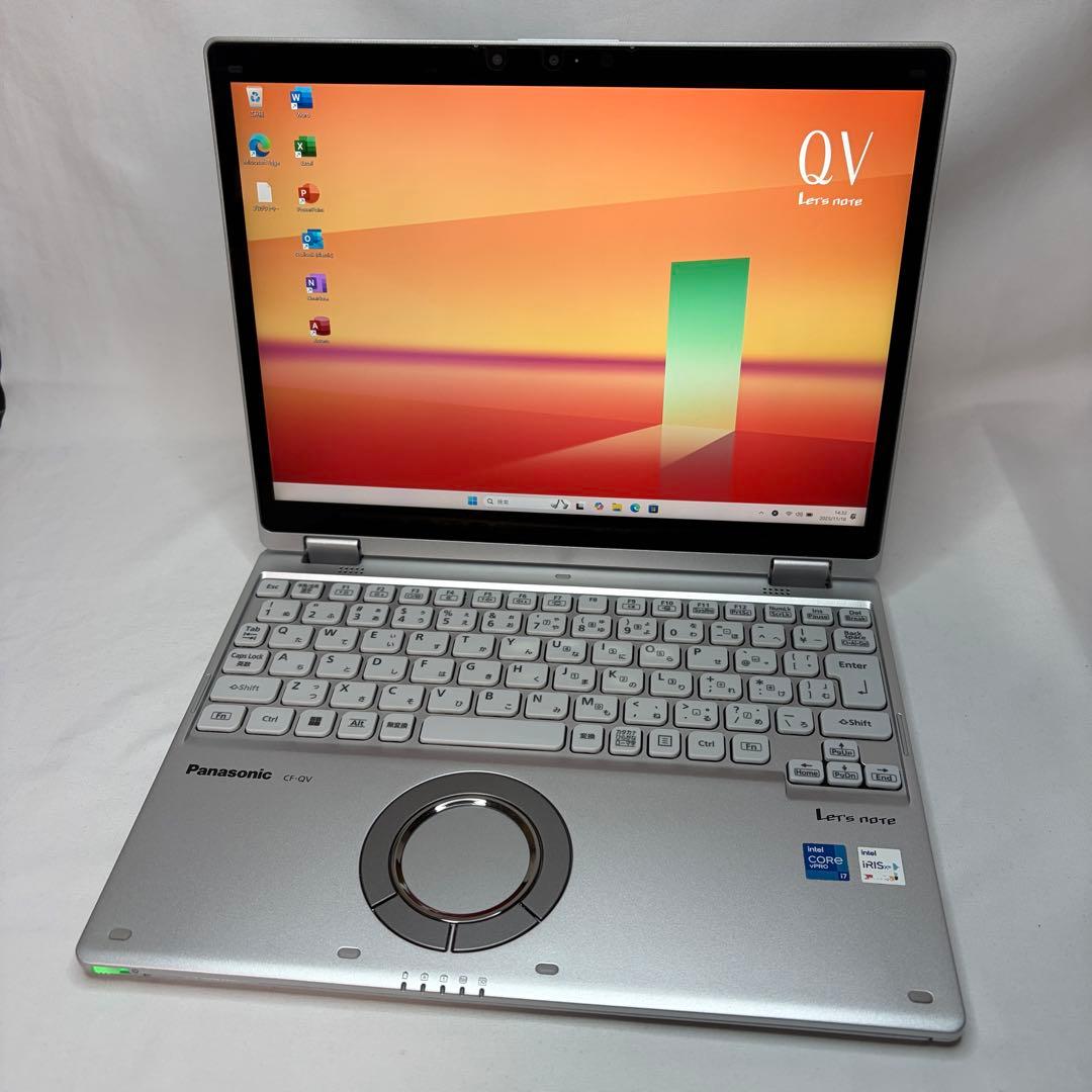 美品 CF-QV1 LTE 第11世代 i7 16GB 512GB WQXGA+ - メルカリ