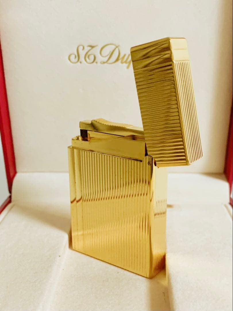 【極美品】S.T.Dupont デュポン ガスライター ギャッツビー 18145