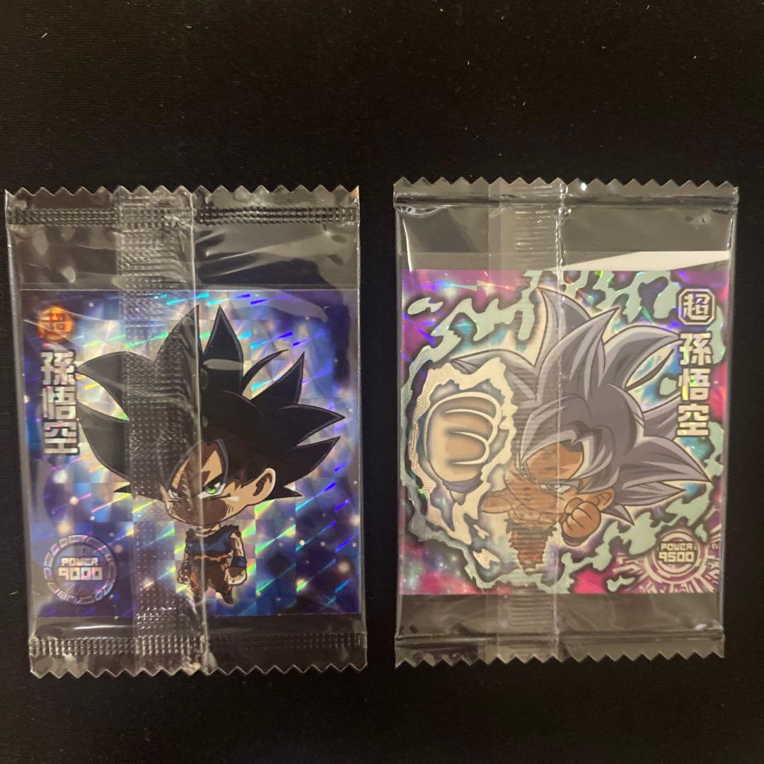 ドラゴンボールウエハースシール ブロリー5000枚限定 ゴジータ20000枚