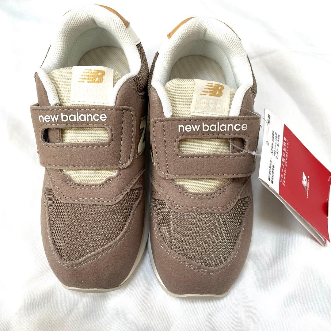ニューバランス 996 キッズ スニーカー IZ996HR3 アースブラウン